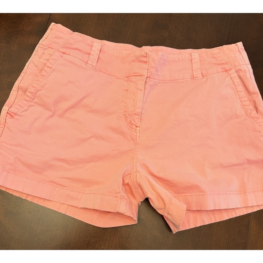 Vineyard Vines Womens Everyday Chino Shorts Coral Pink Size 6 2H0583